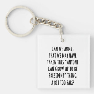 Können wir zugeben? schlüsselanhänger