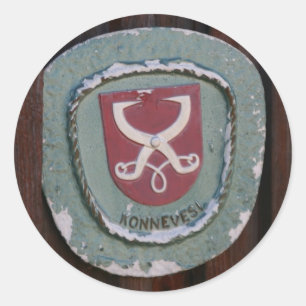 Konnevesi Door Plate Aufkleber