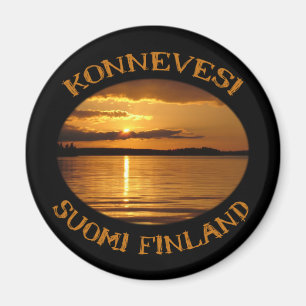 Konnevesi Sunset Magnet