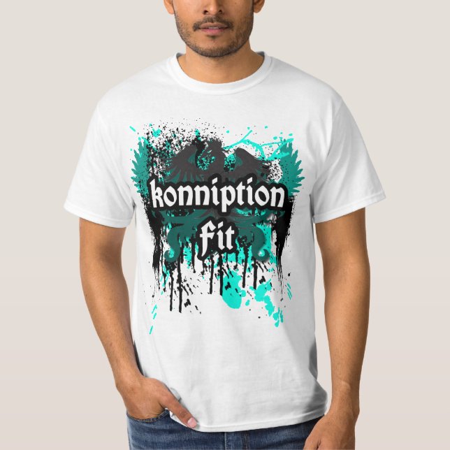 Konniption passte "königliches majestätisches" T-Shirt (Vorderseite)
