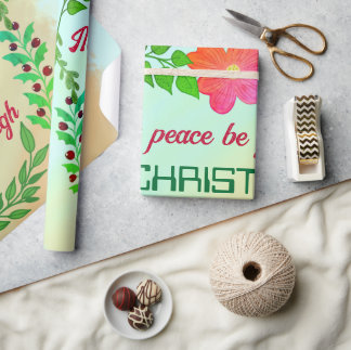 KÖNNTE FRIEDEN SEIN, DASS IHR GESCHENK BEI CHRISTM GESCHENKPAPIER