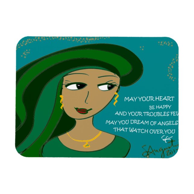 KÖNNTE IHR HERZ GLÜCKLICH SEIN MAGNET (Horizontal)