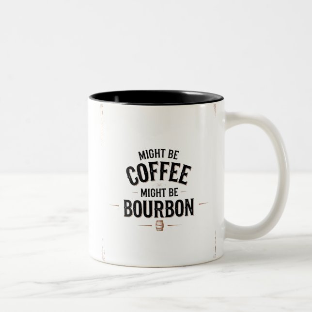 Könnte Kaffee sein, könnte die Tasse von Bourbon s (Rechts)