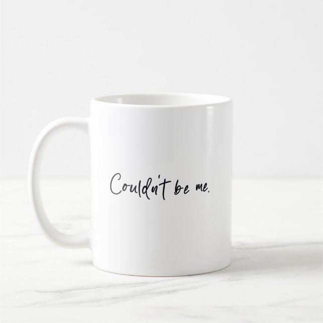 Konnte nicht ich sein kaffeetasse (Links)