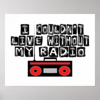 Konnte ohne mein Radio nicht leben