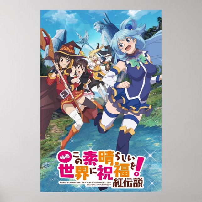 Konosuba Legend of Crimson Poster (Vorne)