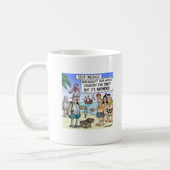 Konquistadoren Kaffeetasse (Links)