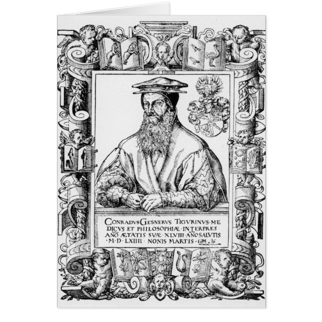 Konrad Gesner (Vorne)