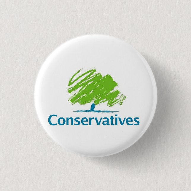 Konservativ-Logo Button (Vorderseite)