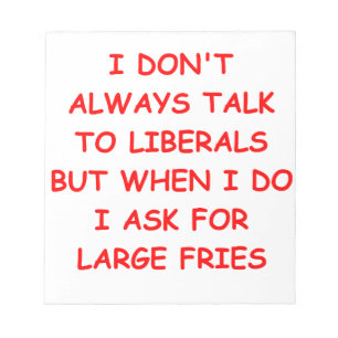 konservativ notizblock