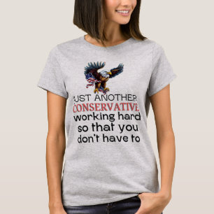 Konservativ, republikanisch lustig Wahlen 2024 T-Shirt