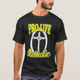 Konservative Anti Abortion Pro Life Christlich Cat T-Shirt