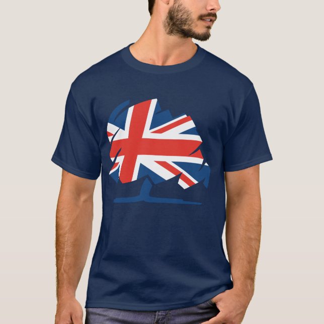 Konservative BRITISCH T-Shirt (Vorderseite)