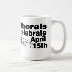 Konservative gegen Liberal-Tasse Tasse