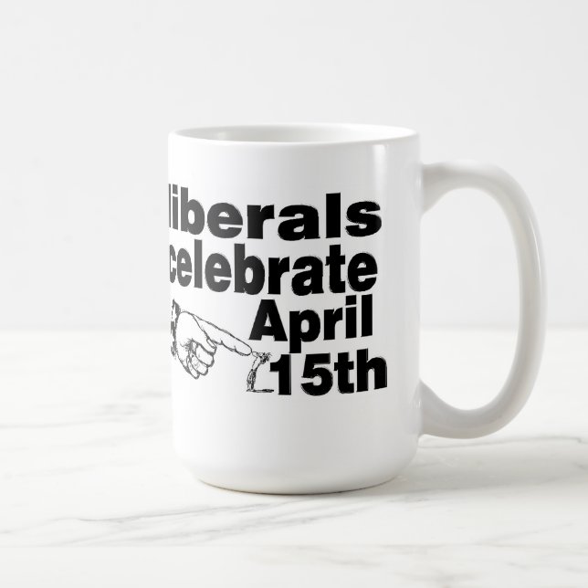 Konservative gegen Liberal-Tasse Tasse (Rechts)
