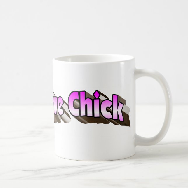 Konservative Küken-Kaffee-Tasse Tasse (Rechts)