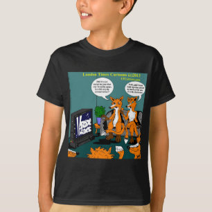 Konservative News Funny Cartoon T-Shirt