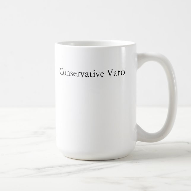 Konservative Vato Tasse (Rechts)