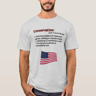 Konservativer Definitions-T - Shirt