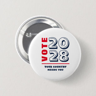 Konservativer Republikanischer Demokratischer Wahl Button