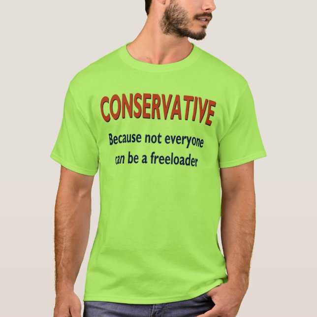 Konservativer T - Shirt (Vorderseite)
