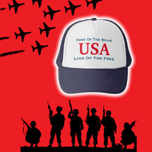 Konservativer Veteran USA Hut Truckerkappe