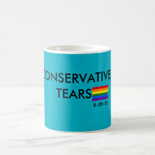 Konservativer zerreißt #lovewins tasse