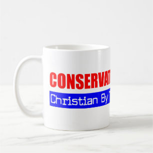 Konservatives christliches tasse