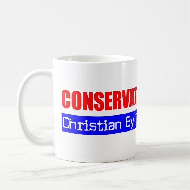 Konservatives christliches tasse (Links)