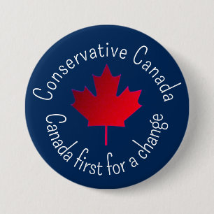 Konservatives Kanada. Kanada zuerst für einen Wech Button