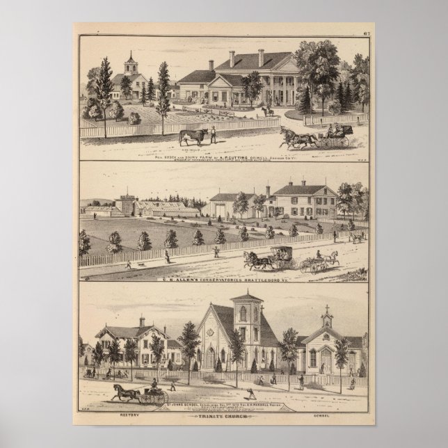 Konservatorien und Schulen Poster (Vorne)