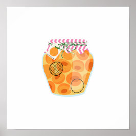 Konserven - Aprikosen/Marillen Poster