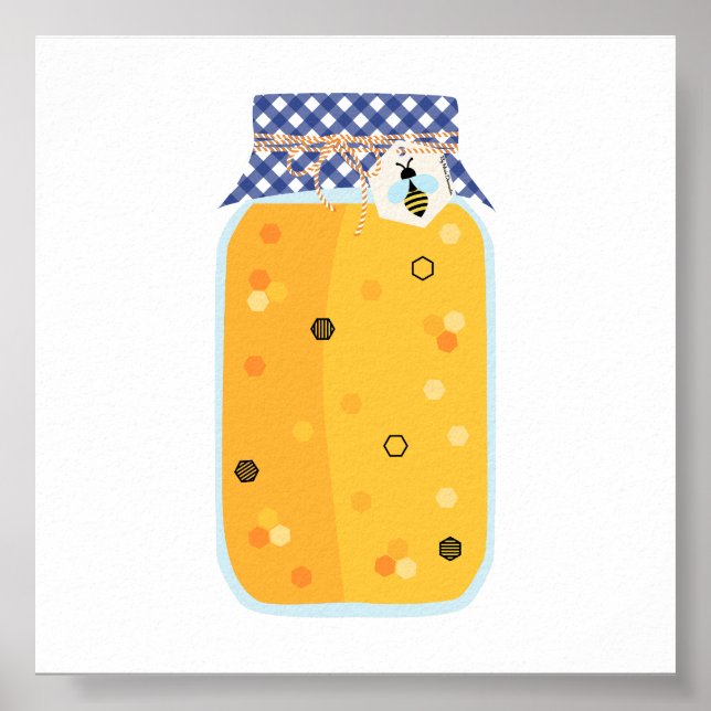 Konserven - Honig Poster (Vorne)