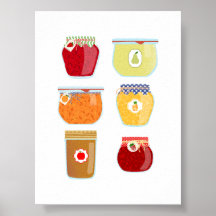 Konserven von Lebensmitteln - Gemischte Konfitüren