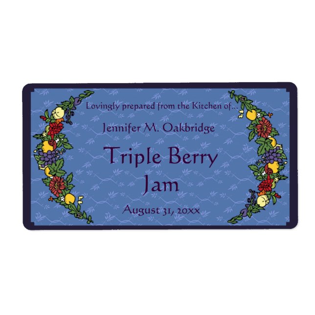 Konserven von Obst und Blume (Vorne)