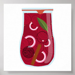 Konservenfutter - Rüben Poster