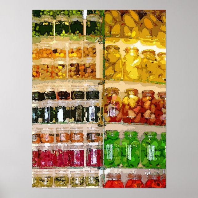 Konservierung von Nahrungsmitteln zur Erhaltung vo Poster (Vorne)