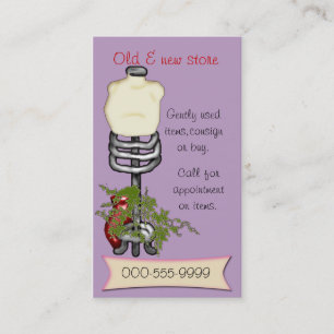 Konsignationsläger Visitenkarte