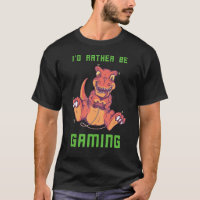 Konsolen-Gamer Dino Rex Gaming Ich wäre eigentlich
