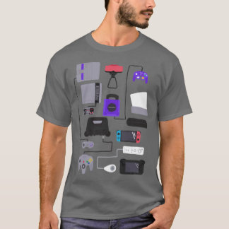Konsolen-Tangle-Aufkleber vintage T-Shirt