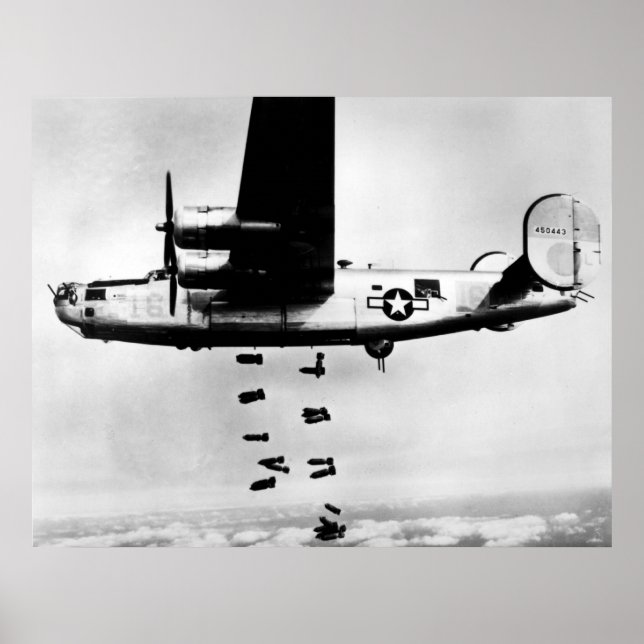 Konsolidierter Liberator B-24 Poster (Vorne)