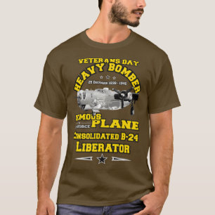 Konsolidierter Tag der Veteranen des B24-Befreiers T-Shirt