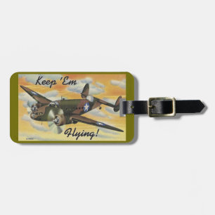 Konsolidierter Zweiter Weltkrieg des Befreier-B-24 Gepäckanhänger