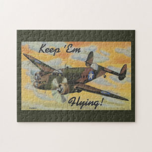 Konsolidierter Zweiter Weltkrieg des Befreier-B-24 Puzzle