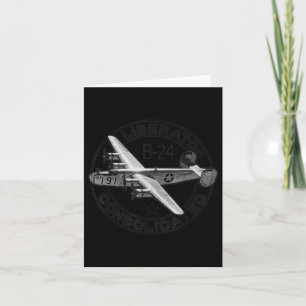 Konsolidiertes Militärflugzeug B-24 Liberator WW2 Karte
