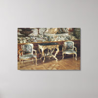 Konsoltisch und zwei Sessel, 1745