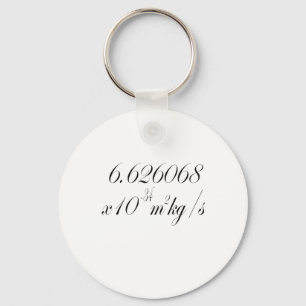 Konstante Planck Schlüsselanhänger
