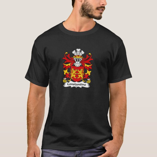 Konstantin-Wappen - Familienwappen T-Shirt (Vorderseite)