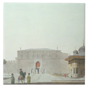 Konstantinopel: Haghia Sophia Quadrat, welches das Fliese