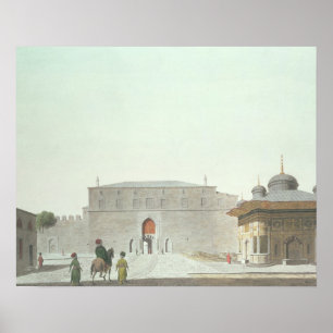 Konstantinopel: Haghia Sophia Quadrat, welches das Poster